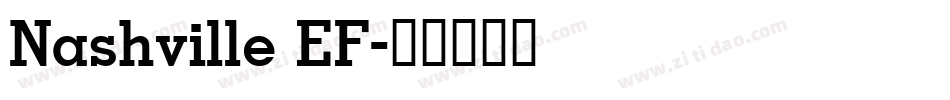 Nashville EF字体转换